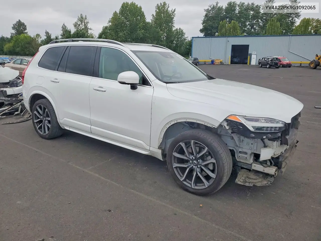 2016 Volvo Xc90 T6 VIN: YV4A22PK9G1092065 Lot: 61186556