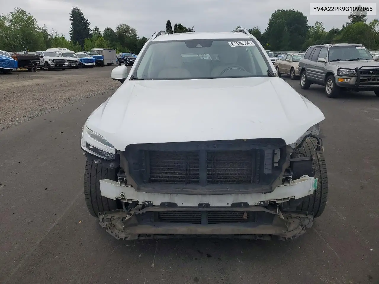 2016 Volvo Xc90 T6 VIN: YV4A22PK9G1092065 Lot: 61186556