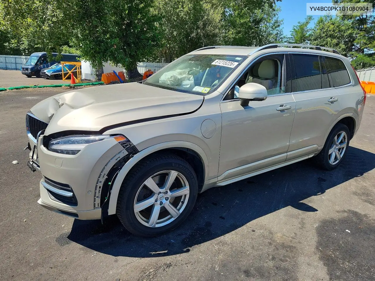 2016 Volvo Xc90 T8 VIN: YV4BC0PK1G1080904 Lot: 61215226