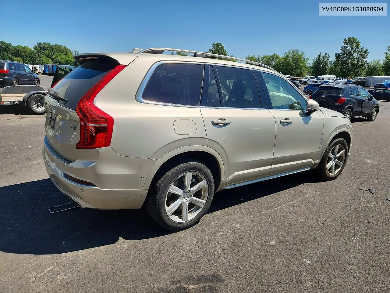 2016 Volvo Xc90 T8 VIN: YV4BC0PK1G1080904 Lot: 61215226
