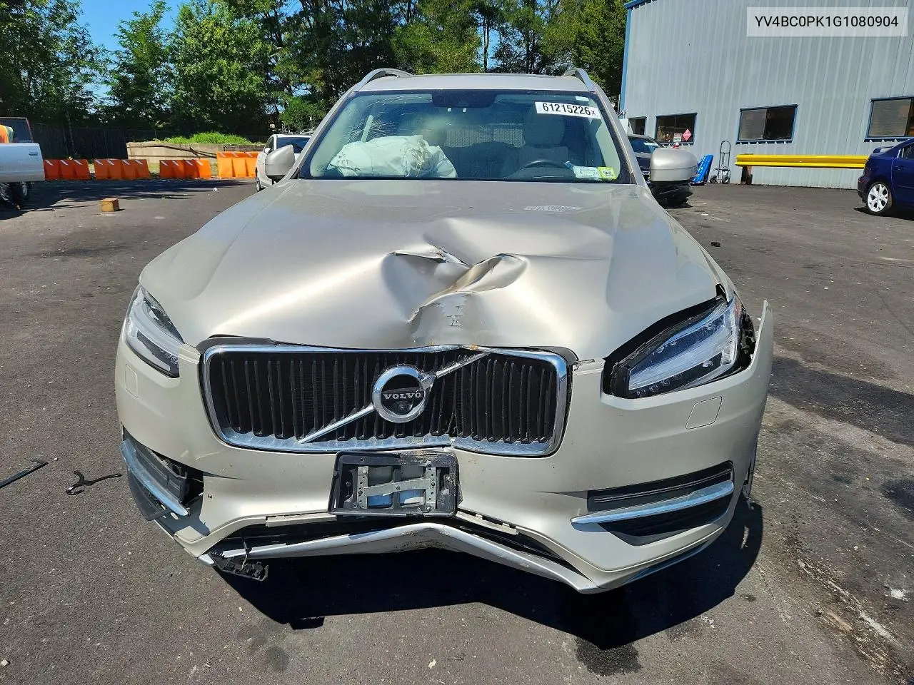 2016 Volvo Xc90 T8 VIN: YV4BC0PK1G1080904 Lot: 61215226