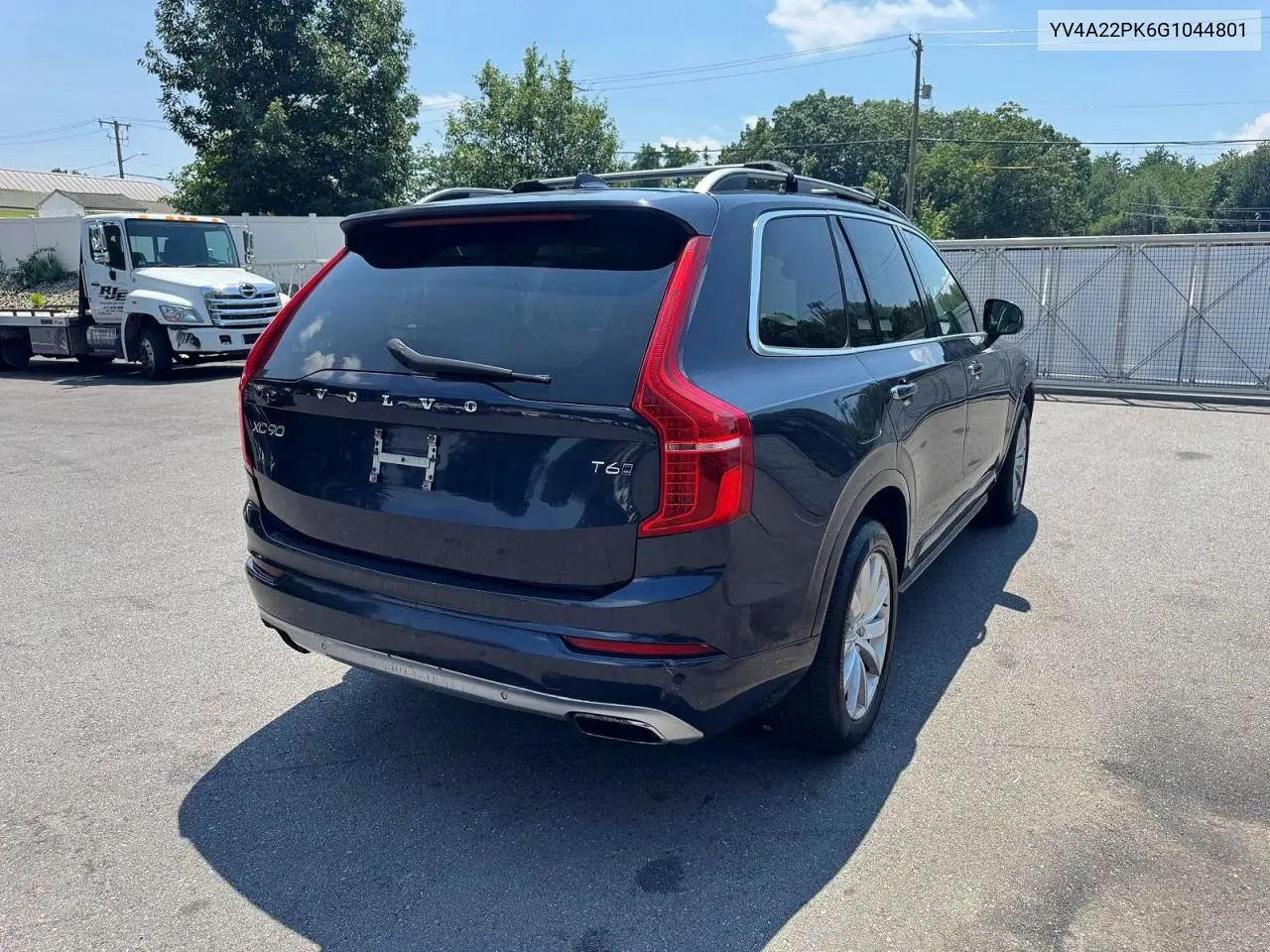 2016 Volvo Xc90 T6 VIN: YV4A22PK6G1044801 Lot: 61323396