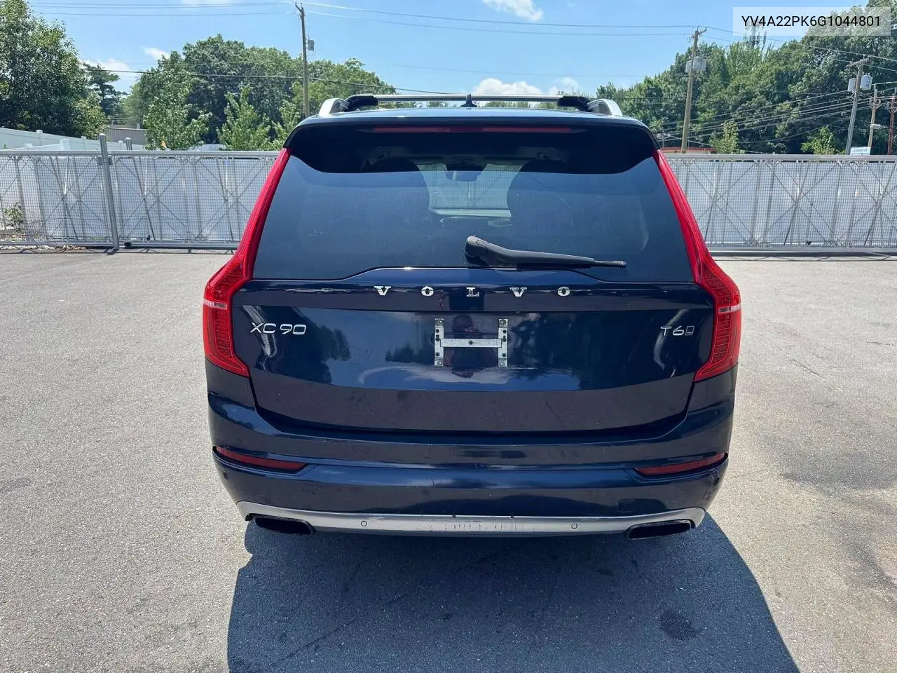 2016 Volvo Xc90 T6 VIN: YV4A22PK6G1044801 Lot: 61323396