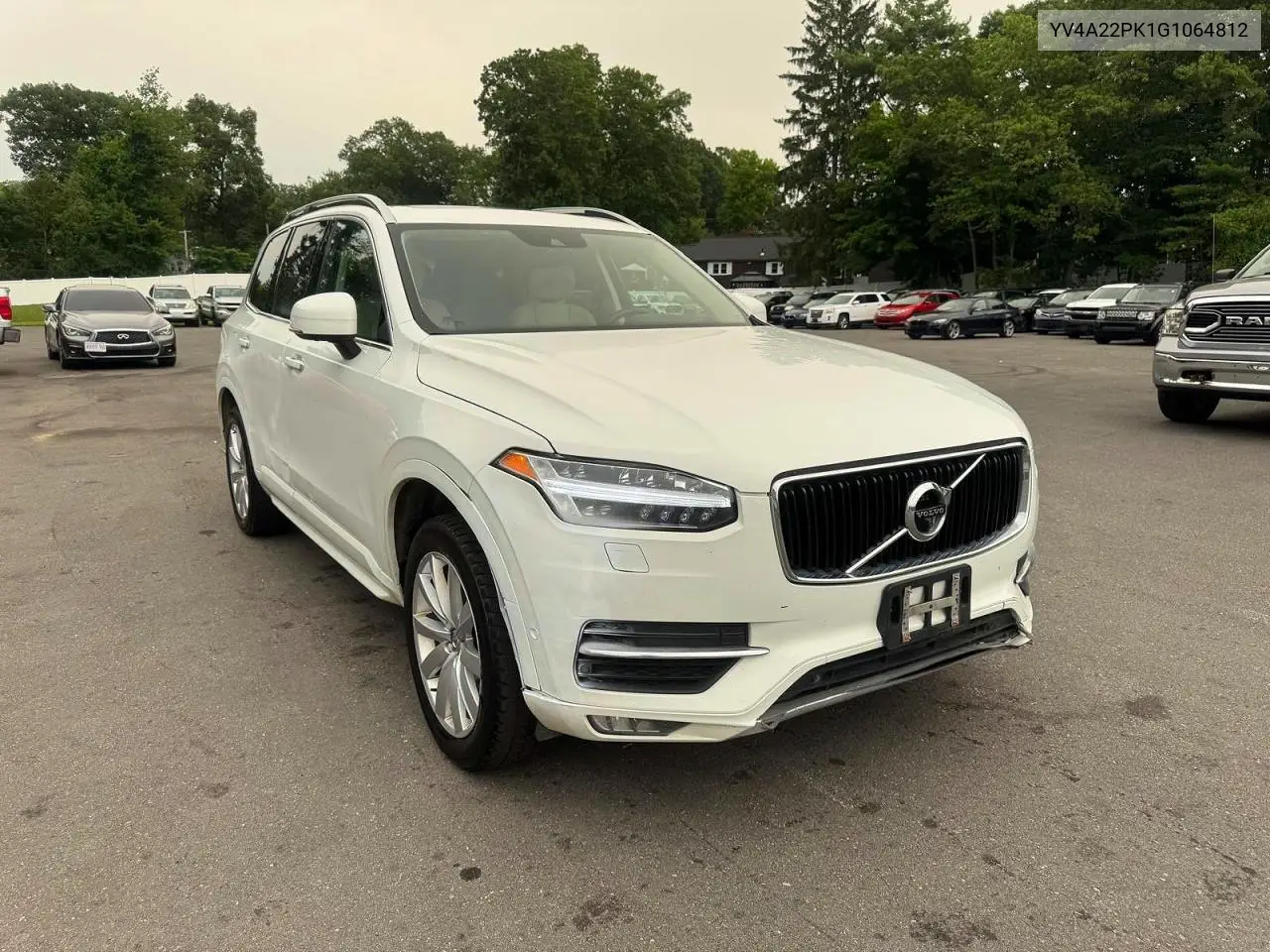 2016 Volvo Xc90 T6 VIN: YV4A22PK1G1064812 Lot: 61684686