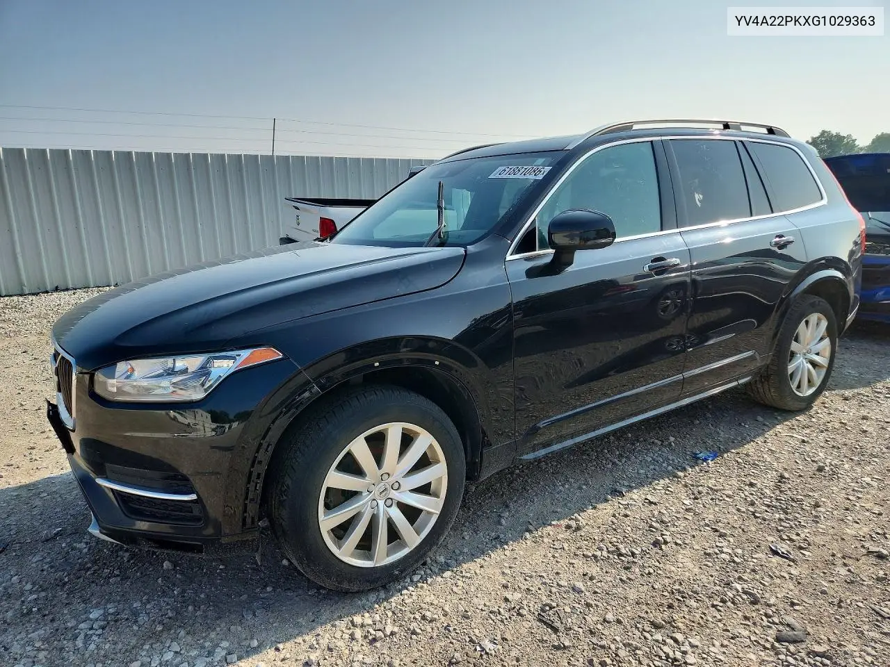 2016 Volvo Xc90 T6 VIN: YV4A22PKXG1029363 Lot: 61881086