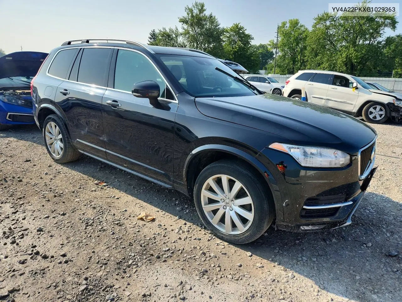 2016 Volvo Xc90 T6 VIN: YV4A22PKXG1029363 Lot: 61881086