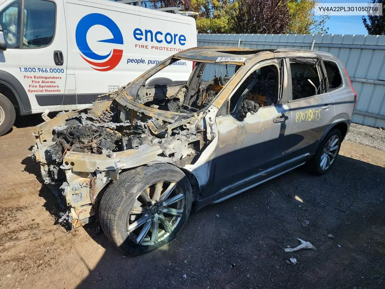 YV4A22PL3G1050788 2016 Volvo Xc90 T6