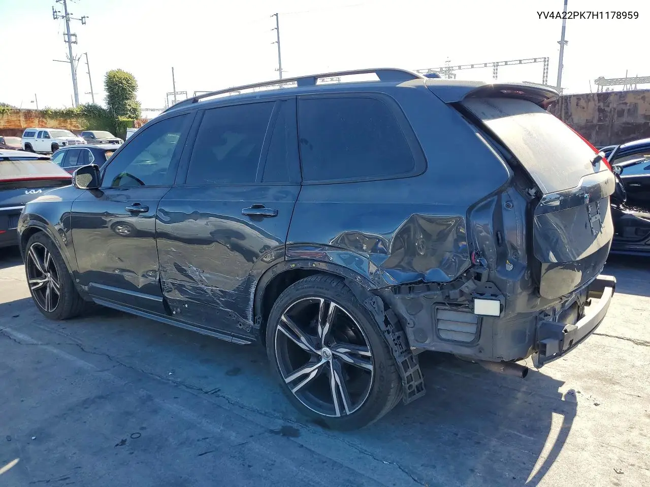 2017 Volvo Xc90 T6 VIN: YV4A22PK7H1178959 Lot: 56296756
