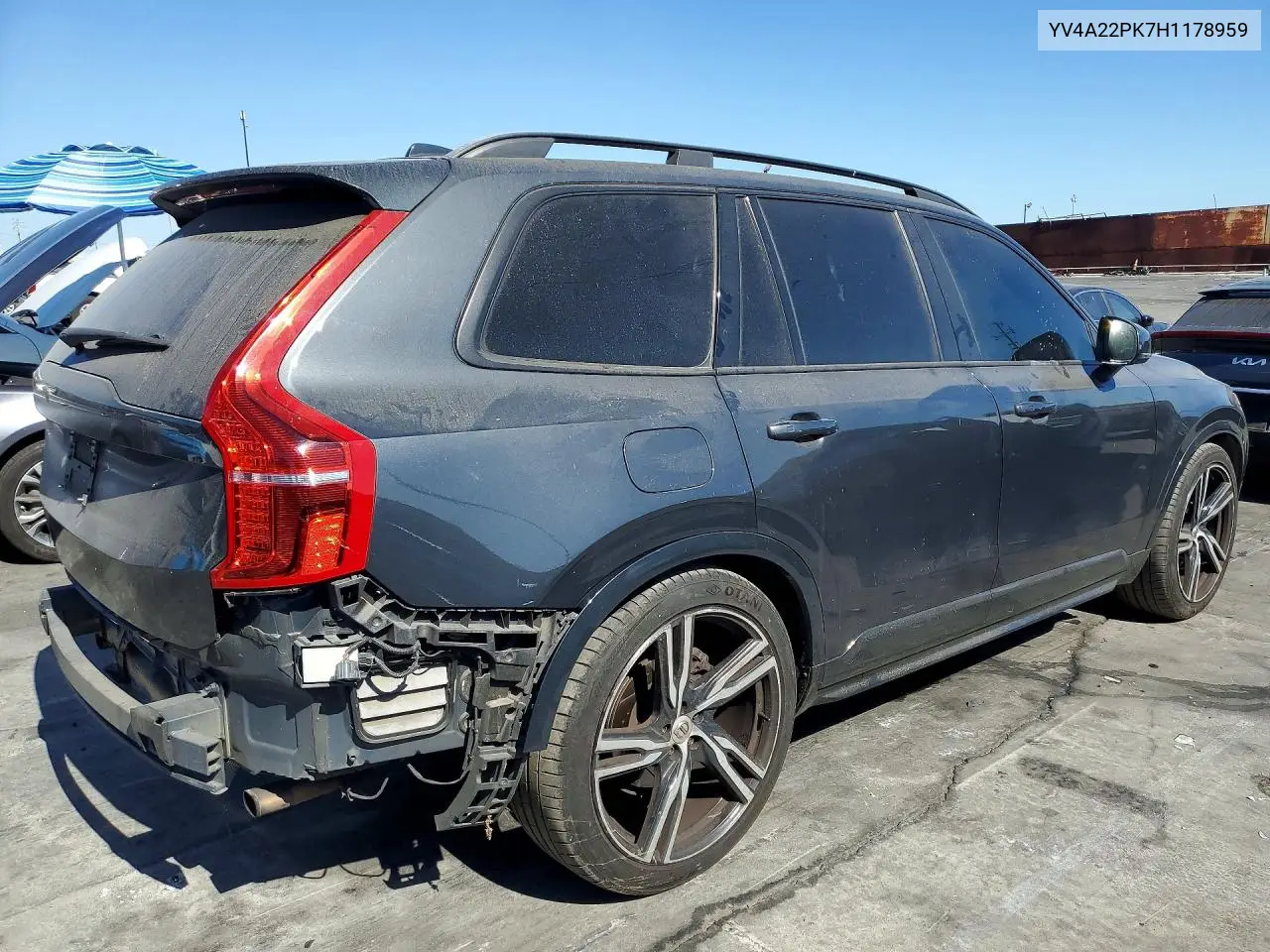 2017 Volvo Xc90 T6 VIN: YV4A22PK7H1178959 Lot: 56296756