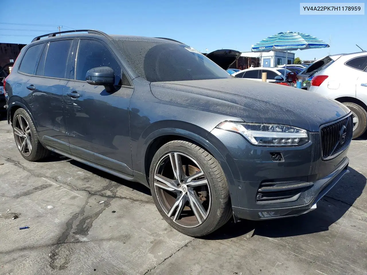 2017 Volvo Xc90 T6 VIN: YV4A22PK7H1178959 Lot: 56296756