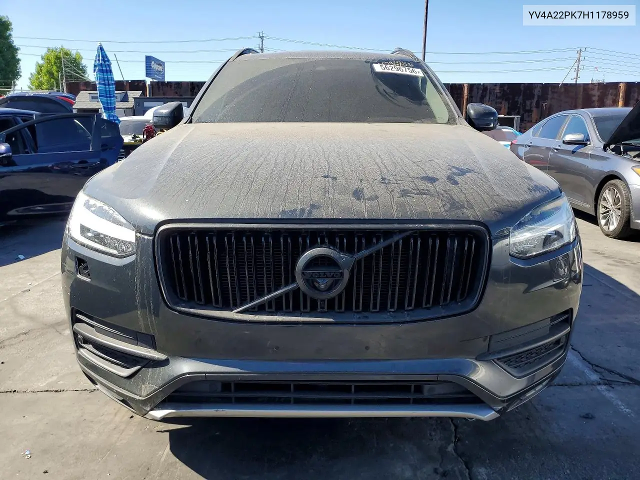 2017 Volvo Xc90 T6 VIN: YV4A22PK7H1178959 Lot: 56296756