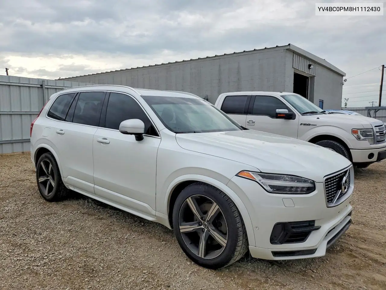 2017 Volvo Xc90 T8 VIN: YV4BC0PM8H1112430 Lot: 58420246