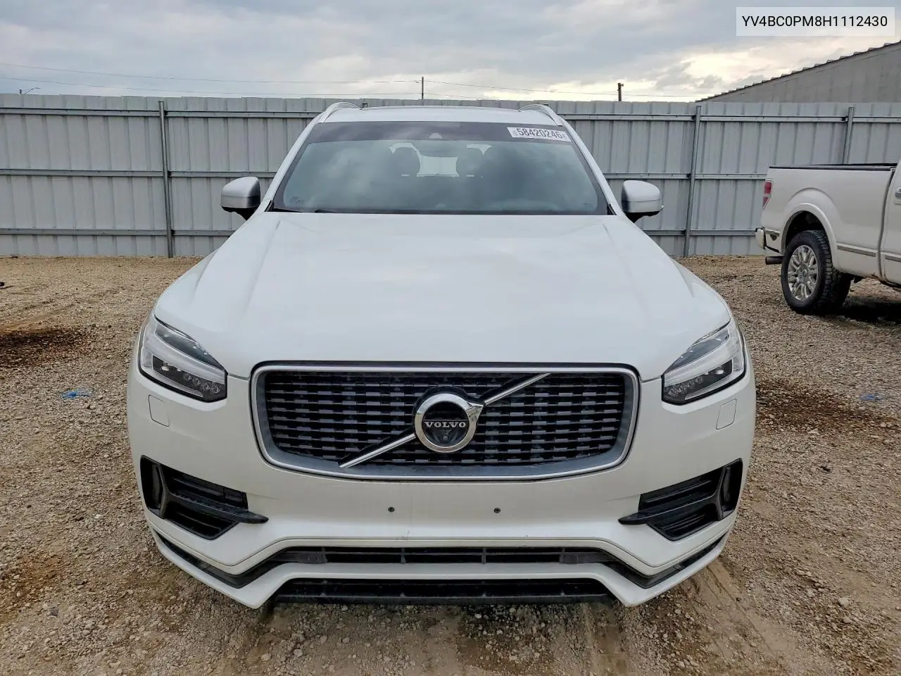 2017 Volvo Xc90 T8 VIN: YV4BC0PM8H1112430 Lot: 58420246