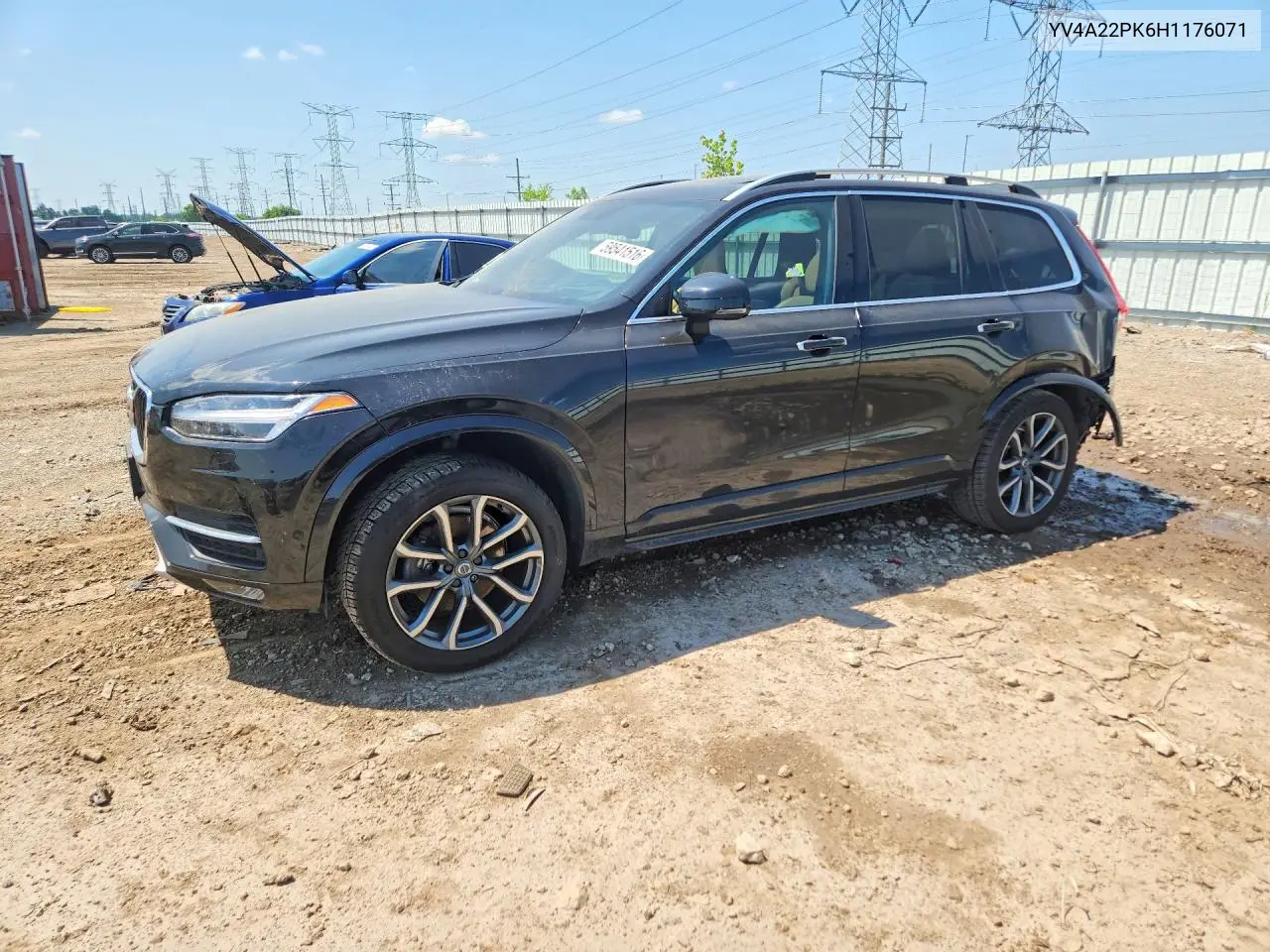 2017 Volvo Xc90 T6 VIN: YV4A22PK6H1176071 Lot: 59541516