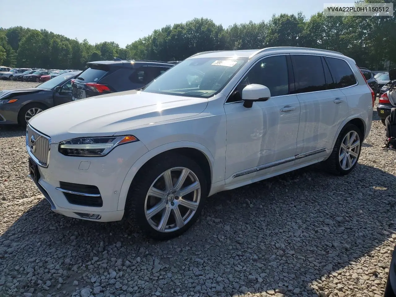 2017 Volvo Xc90 T6 VIN: YV4A22PL0H1150512 Lot: 59685586