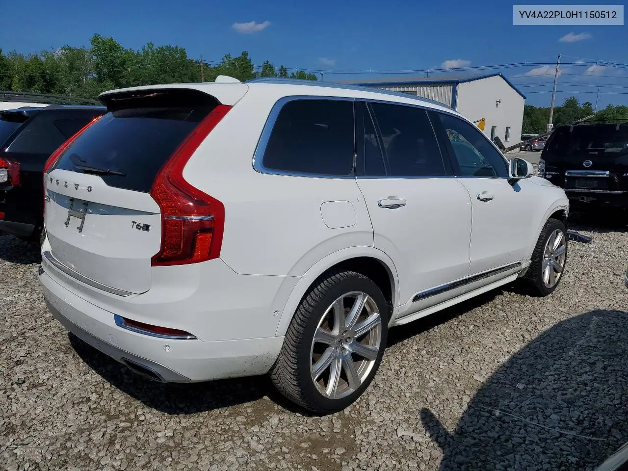 2017 Volvo Xc90 T6 VIN: YV4A22PL0H1150512 Lot: 59685586