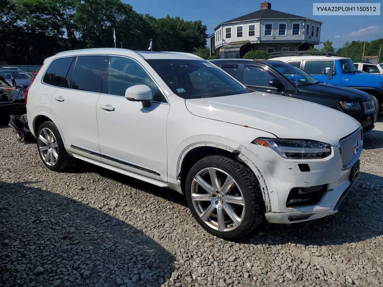 2017 Volvo Xc90 T6 VIN: YV4A22PL0H1150512 Lot: 59685586