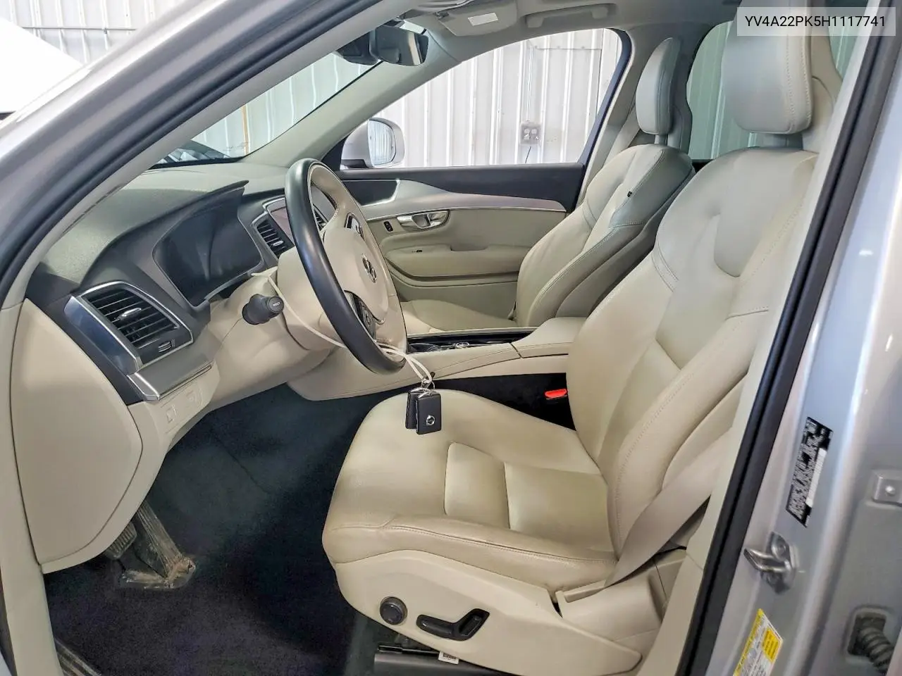 2017 Volvo Xc90 T6 VIN: YV4A22PK5H1117741 Lot: 60025996