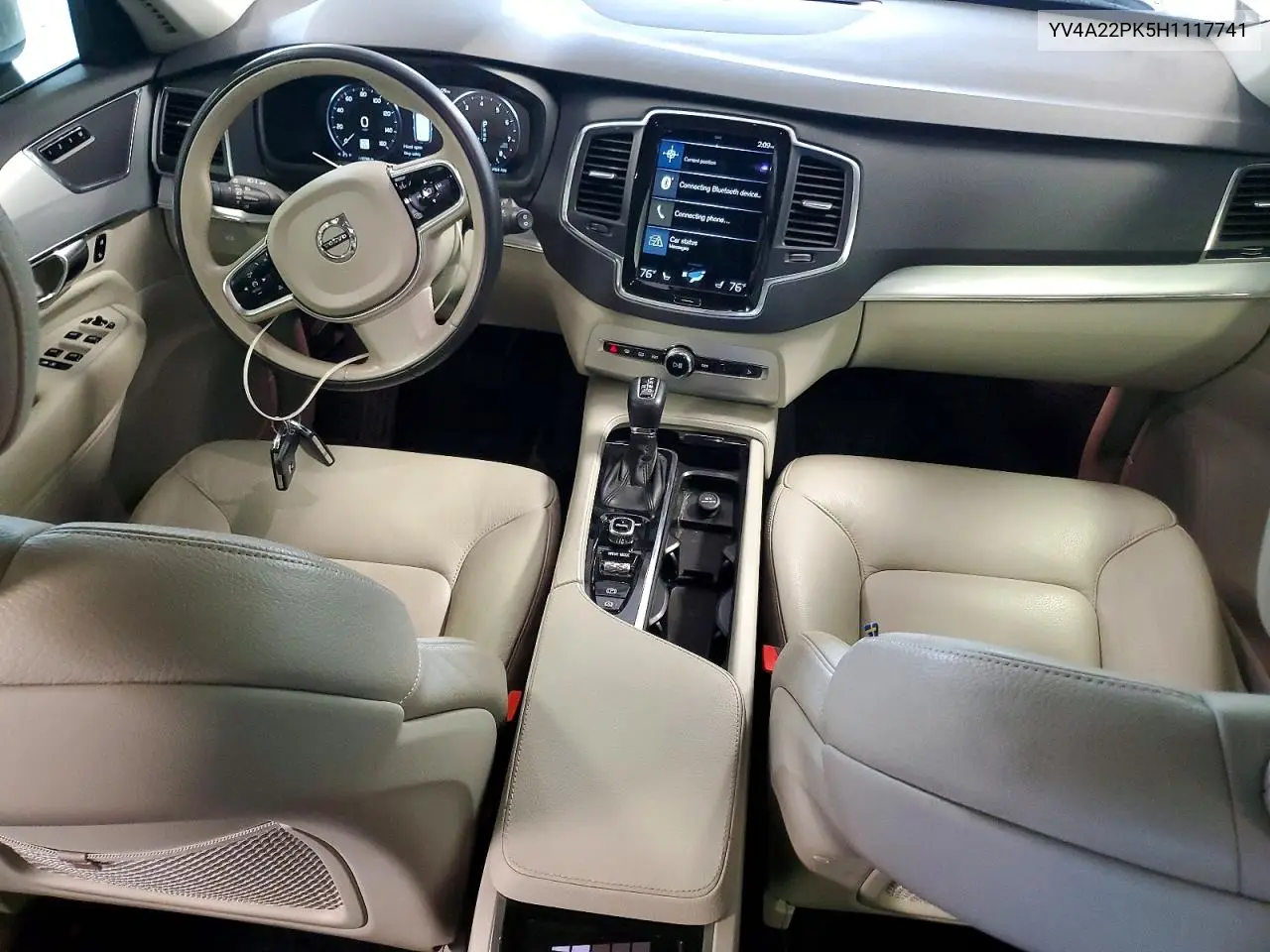 2017 Volvo Xc90 T6 VIN: YV4A22PK5H1117741 Lot: 60025996