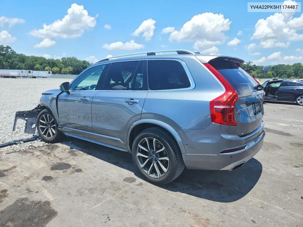 2017 Volvo Xc90 T6 VIN: YV4A22PK5H1174487 Lot: 60072736