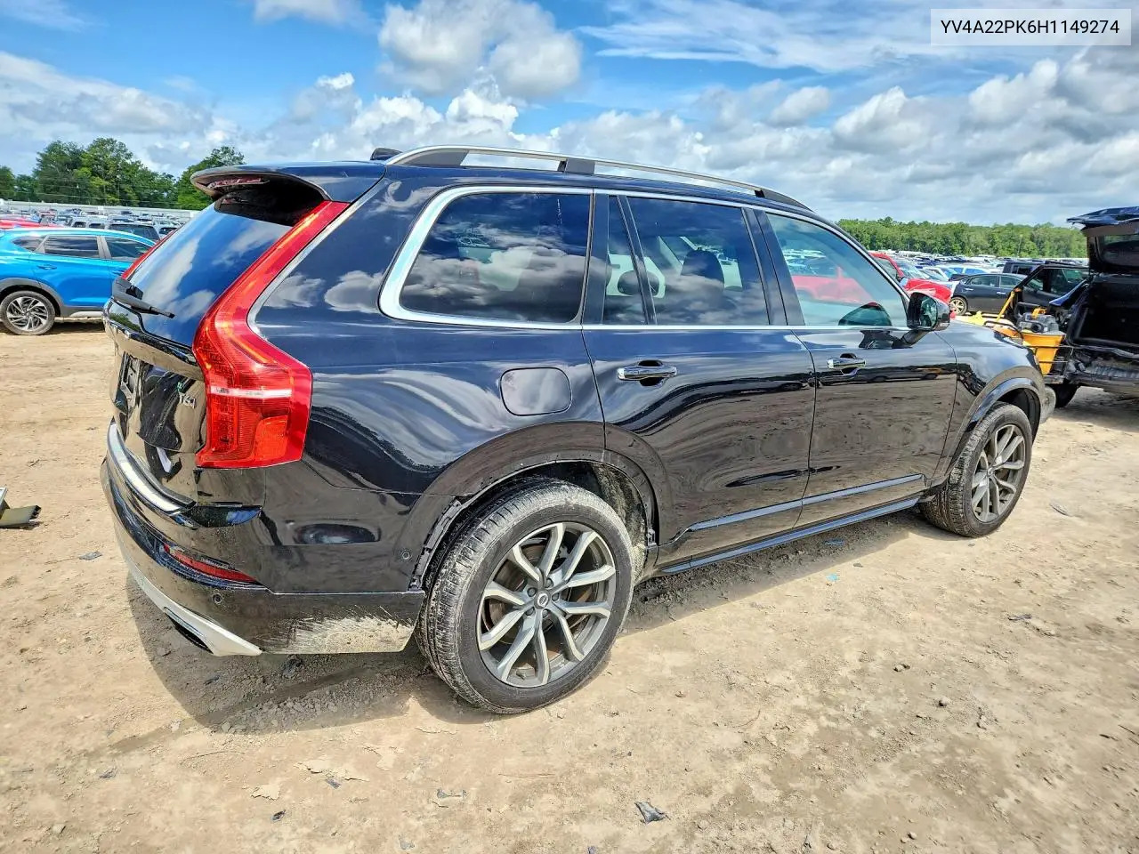 2017 Volvo Xc90 T6 VIN: YV4A22PK6H1149274 Lot: 60176076