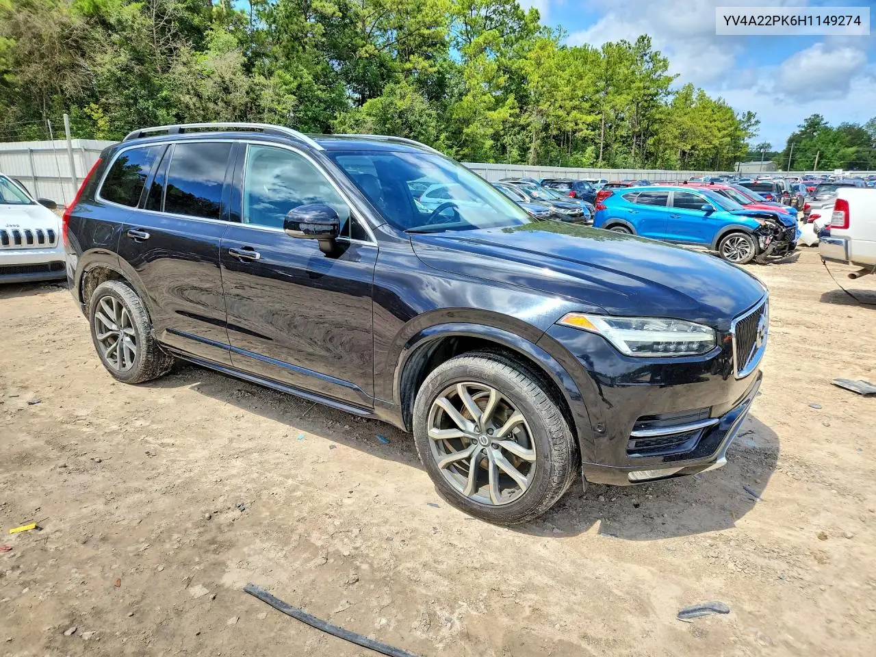 2017 Volvo Xc90 T6 VIN: YV4A22PK6H1149274 Lot: 60176076