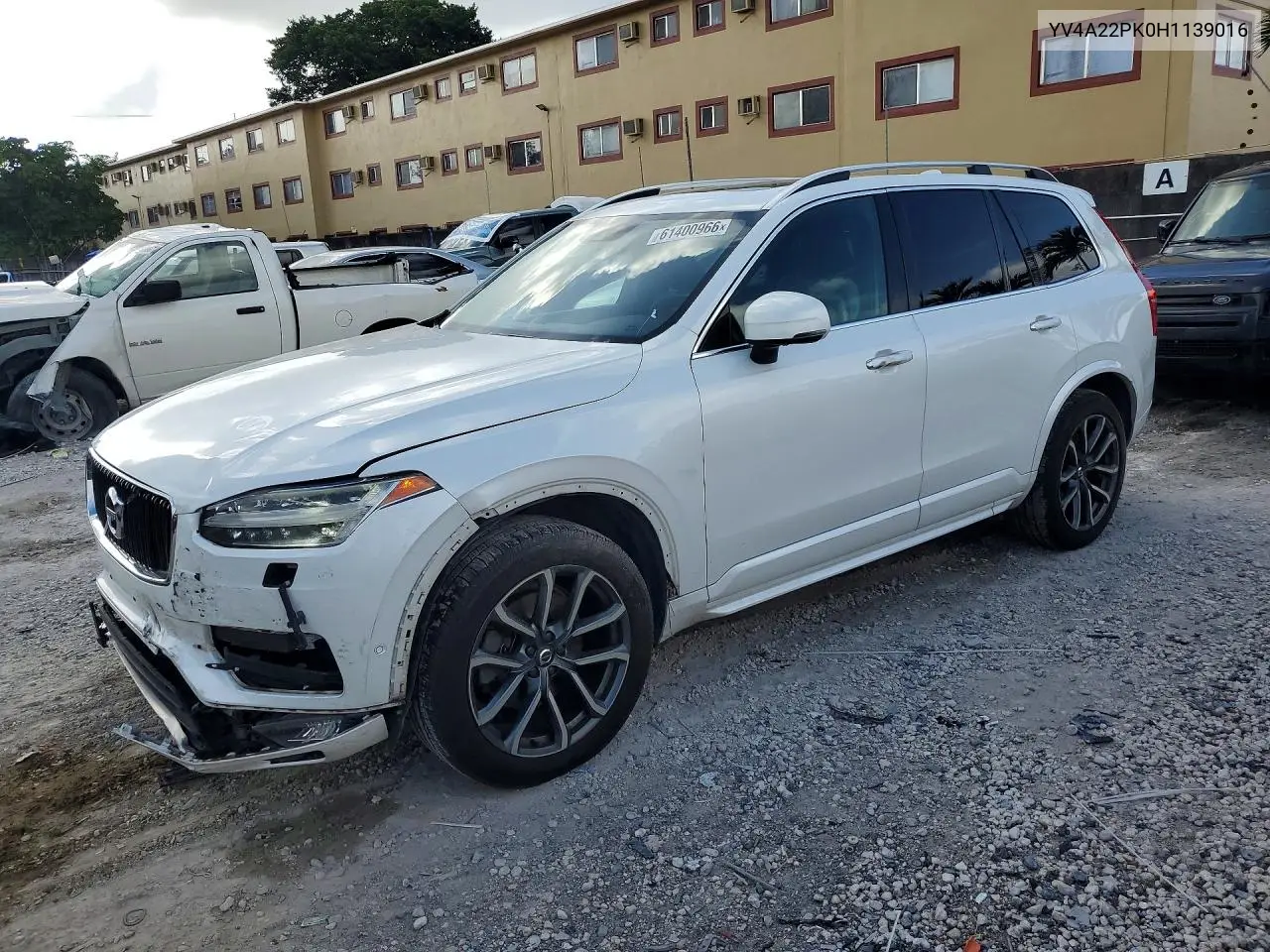 2017 Volvo Xc90 T6 VIN: YV4A22PK0H1139016 Lot: 61400966