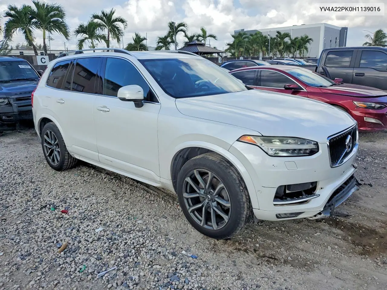 2017 Volvo Xc90 T6 VIN: YV4A22PK0H1139016 Lot: 61400966