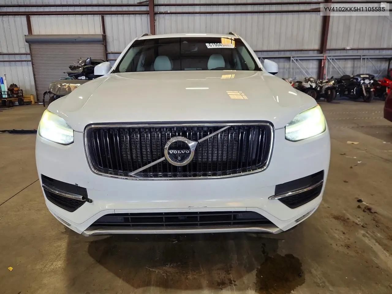 2017 Volvo Xc90 T5 VIN: YV4102KK5H1105585 Lot: 61904946