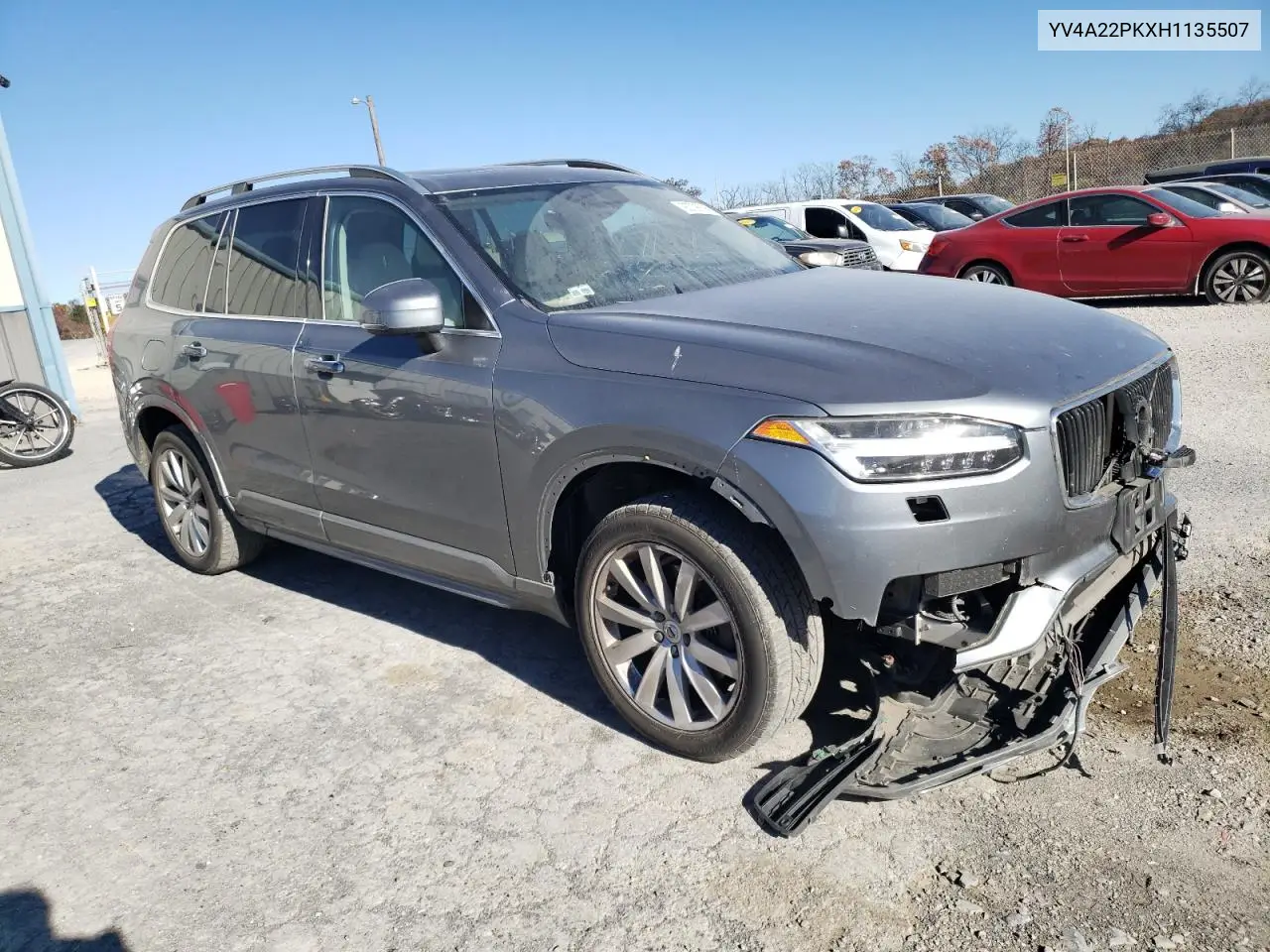 YV4A22PKXH1135507 2017 Volvo Xc90 T6