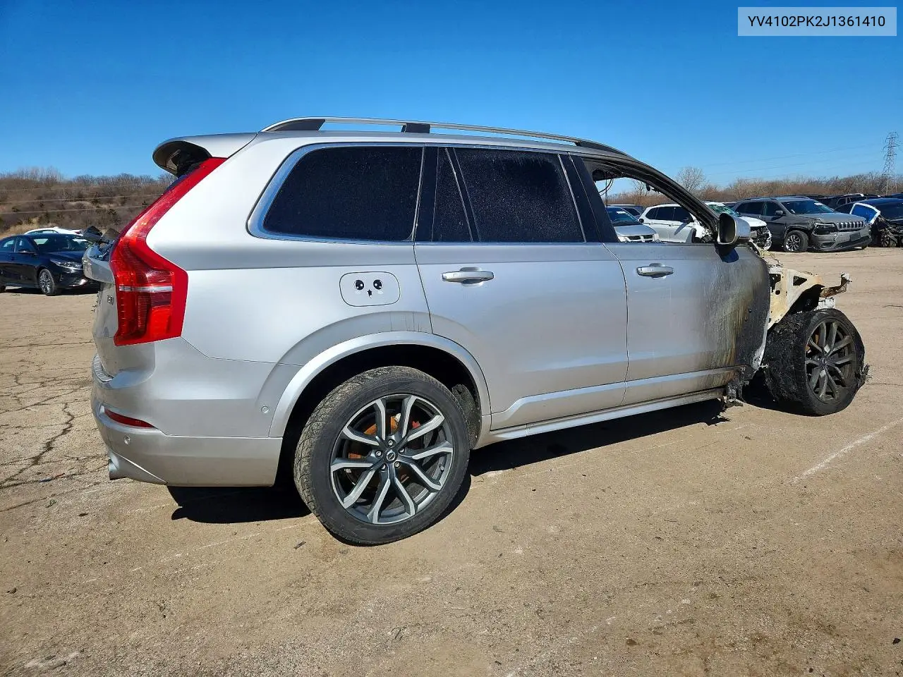 2018 Volvo Xc90 T5 VIN: YV4102PK2J1361410 Lot: 45452096