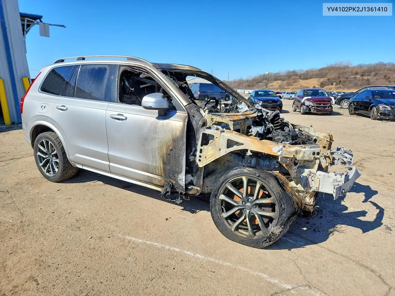 2018 Volvo Xc90 T5 VIN: YV4102PK2J1361410 Lot: 45452096