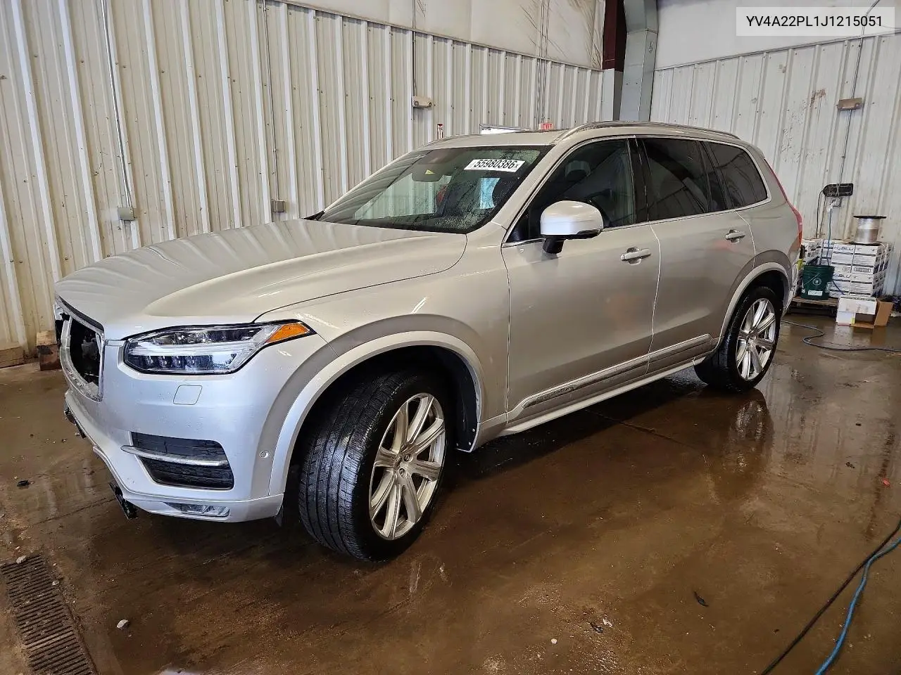 2018 Volvo Xc90 T6 VIN: YV4A22PL1J1215051 Lot: 55980386