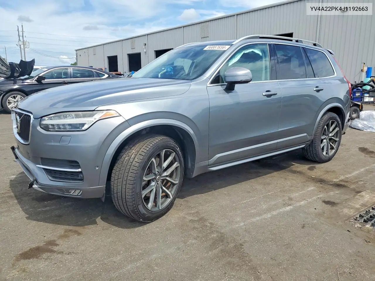 2018 Volvo Xc90 T6 VIN: YV4A22PK4J1192663 Lot: 56887656