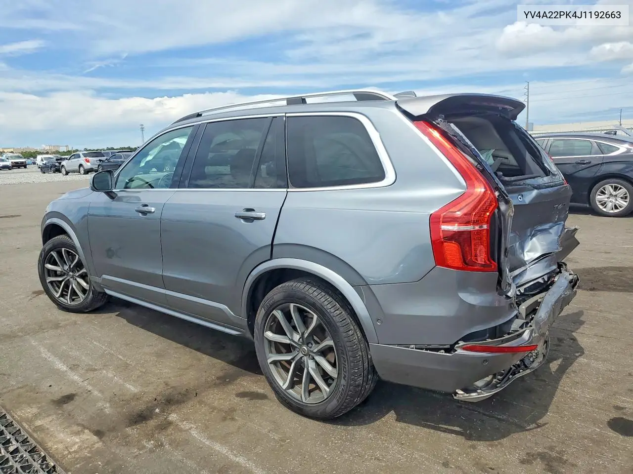2018 Volvo Xc90 T6 VIN: YV4A22PK4J1192663 Lot: 56887656