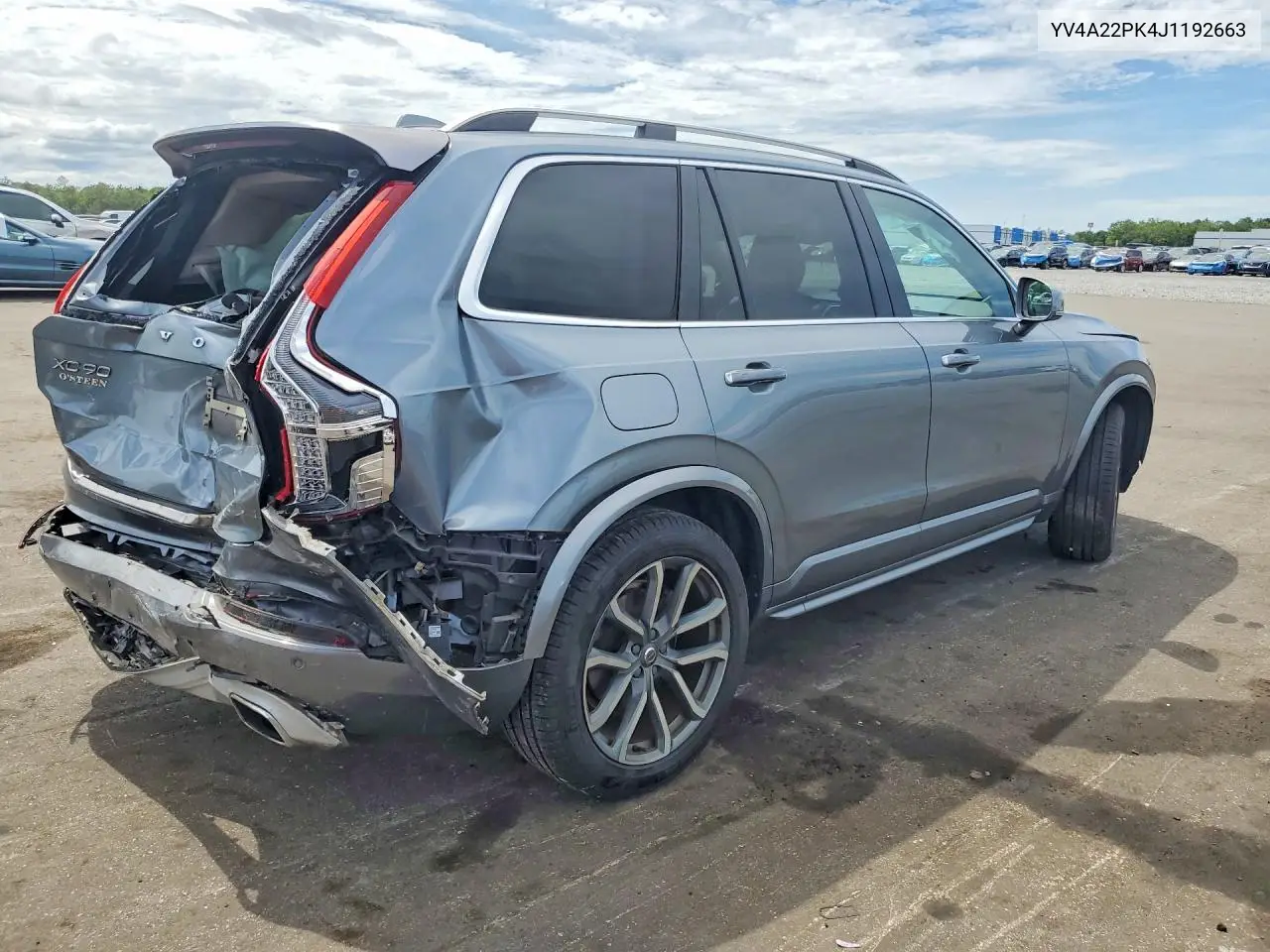 2018 Volvo Xc90 T6 VIN: YV4A22PK4J1192663 Lot: 56887656