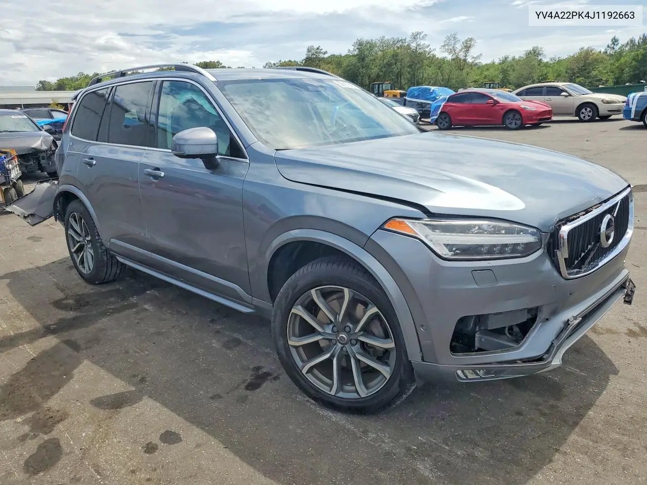 2018 Volvo Xc90 T6 VIN: YV4A22PK4J1192663 Lot: 56887656