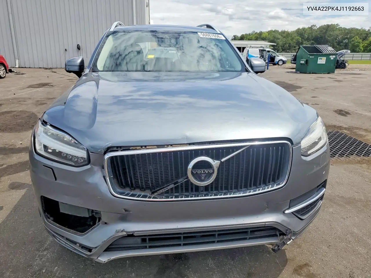 2018 Volvo Xc90 T6 VIN: YV4A22PK4J1192663 Lot: 56887656