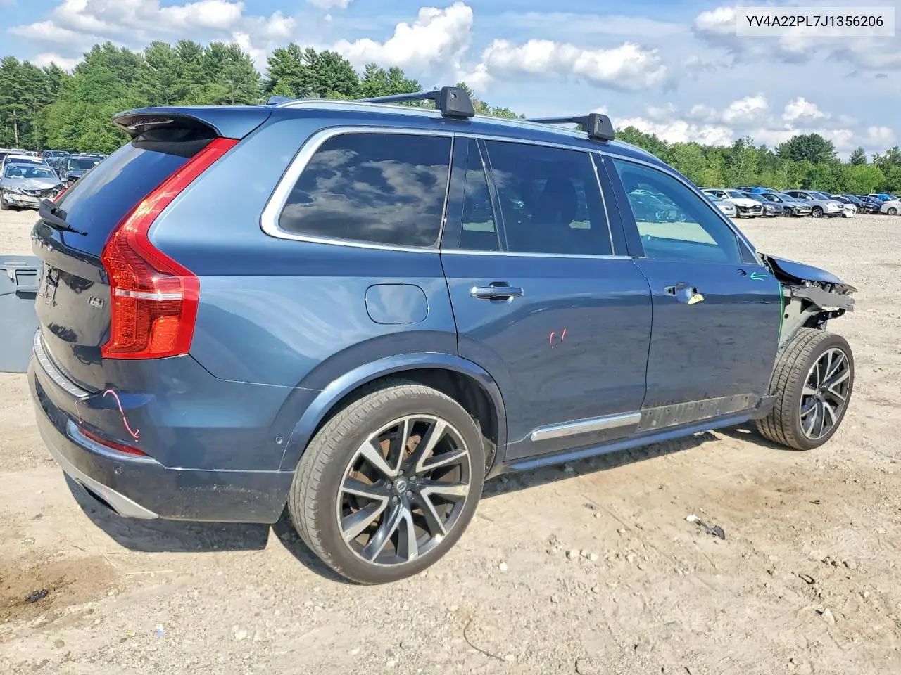 2018 Volvo Xc90 T6 VIN: YV4A22PL7J1356206 Lot: 58081546
