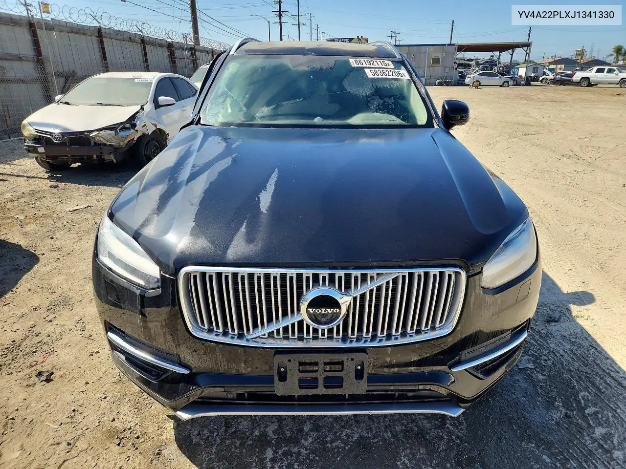 2018 Volvo Xc90 T6 VIN: YV4A22PLXJ1341330 Lot: 58362206