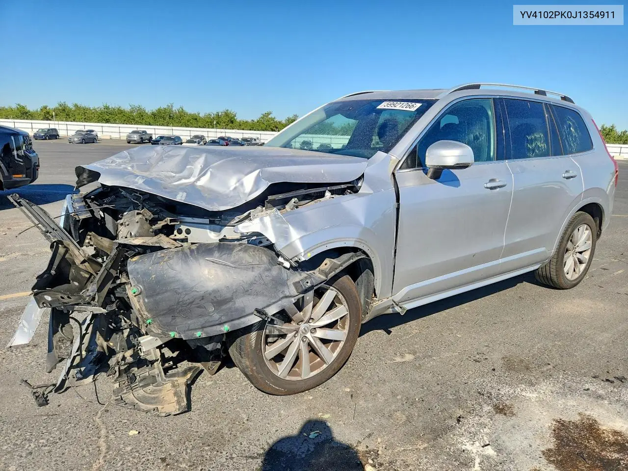 2018 Volvo Xc90 T5 VIN: YV4102PK0J1354911 Lot: 59921266
