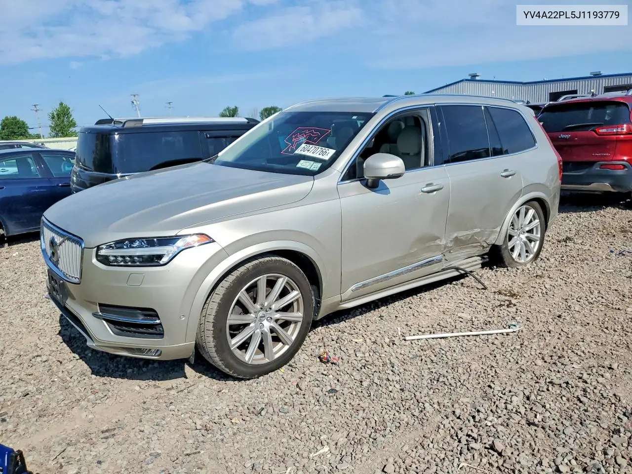 2018 Volvo Xc90 T6 VIN: YV4A22PL5J1193779 Lot: 60470766