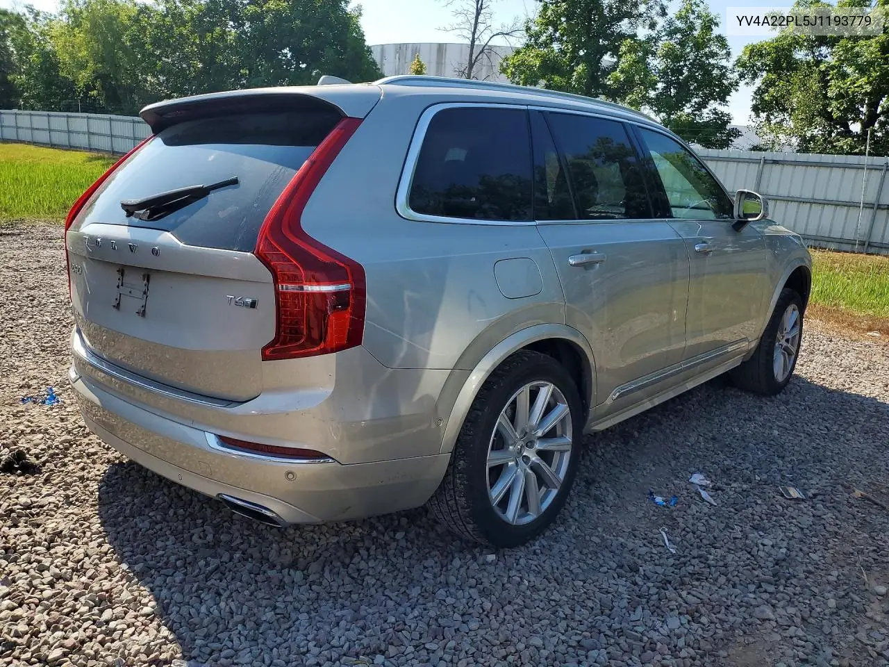 2018 Volvo Xc90 T6 VIN: YV4A22PL5J1193779 Lot: 60470766