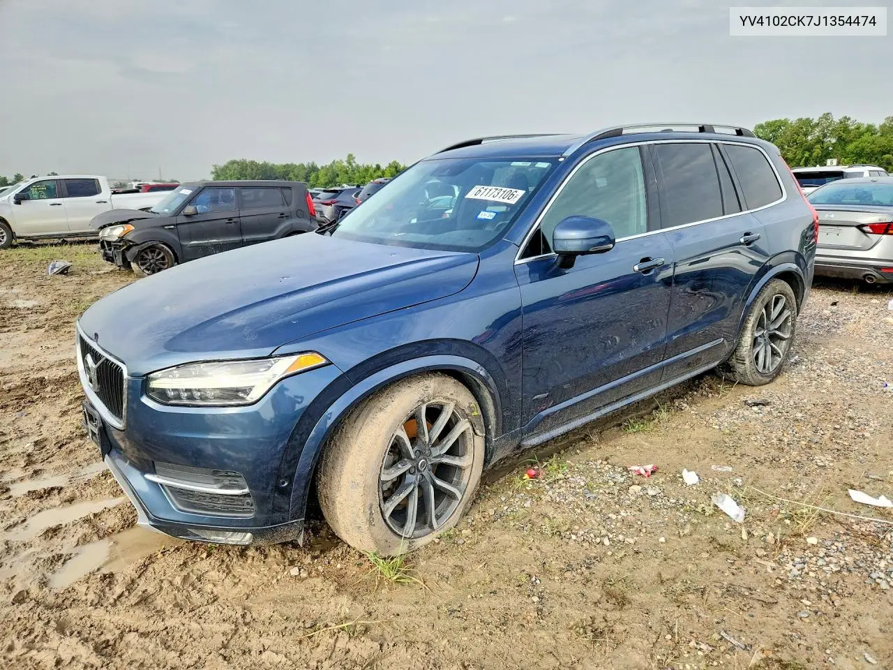 2018 Volvo Xc90 T5 VIN: YV4102CK7J1354474 Lot: 61173106
