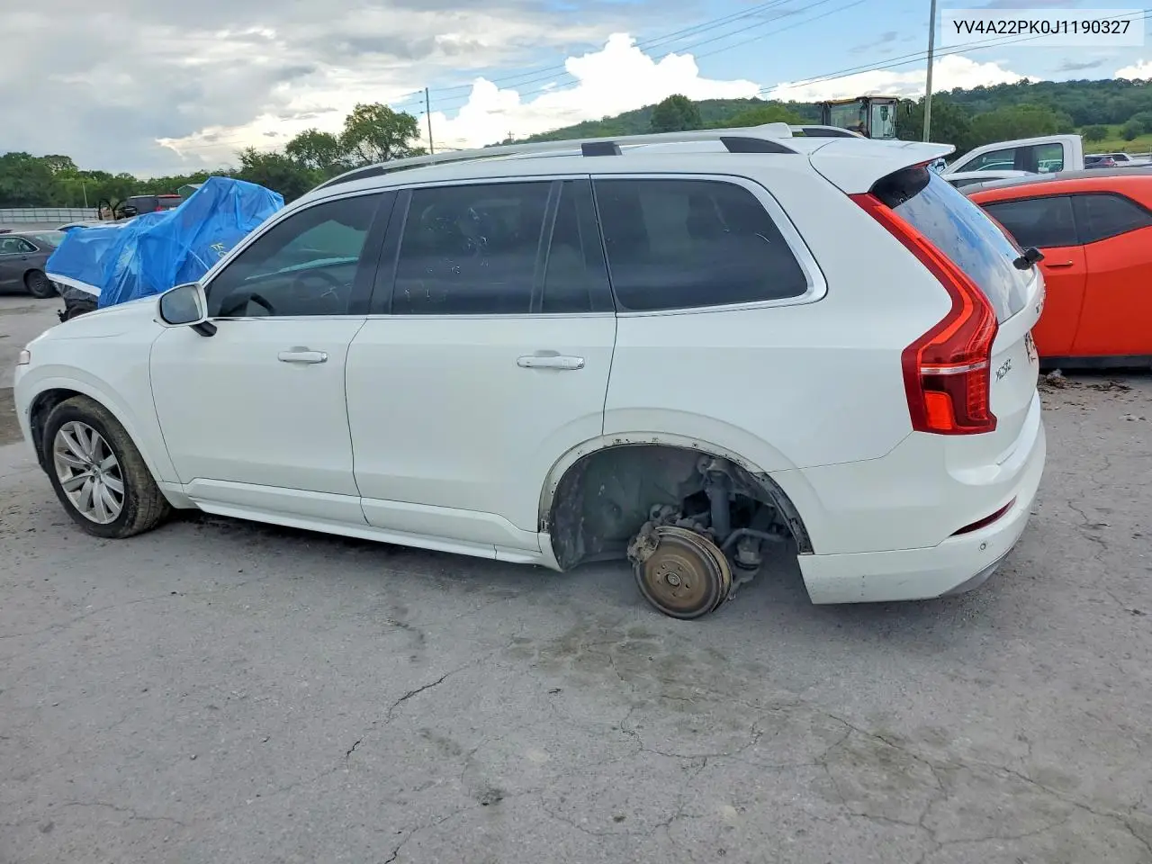 2018 Volvo Xc90 T6 VIN: YV4A22PK0J1190327 Lot: 61500036