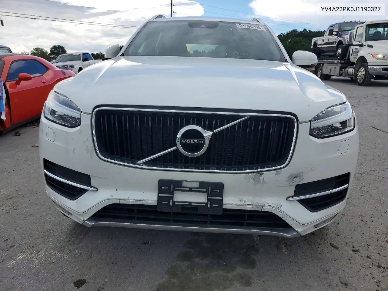 2018 Volvo Xc90 T6 VIN: YV4A22PK0J1190327 Lot: 61500036