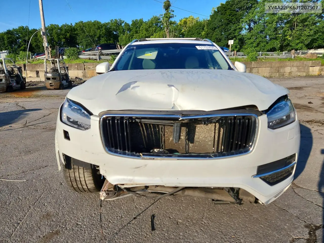 2018 Volvo Xc90 T6 VIN: YV4A22PK6J1207907 Lot: 61703436