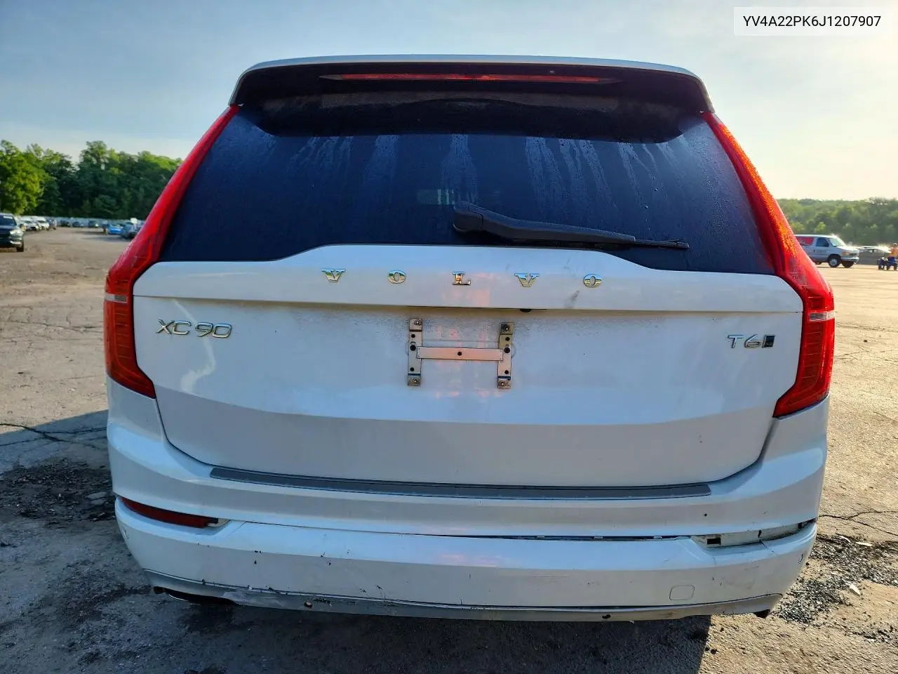 2018 Volvo Xc90 T6 VIN: YV4A22PK6J1207907 Lot: 61703436