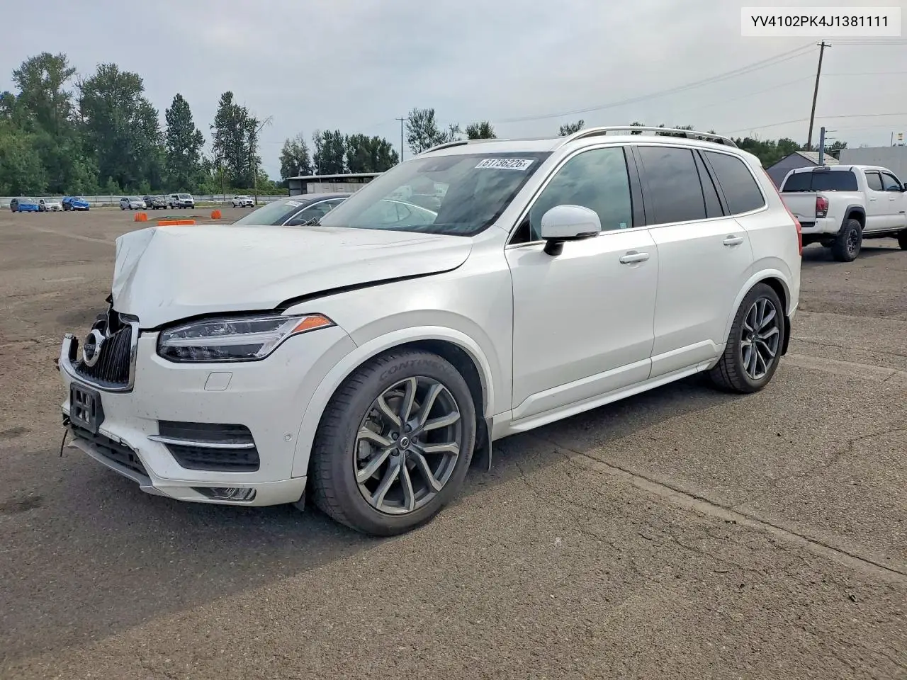 2018 Volvo Xc90 T5 VIN: YV4102PK4J1381111 Lot: 61736226