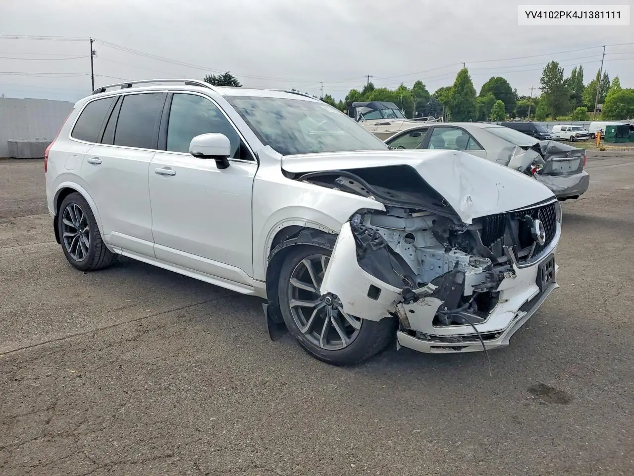 2018 Volvo Xc90 T5 VIN: YV4102PK4J1381111 Lot: 61736226